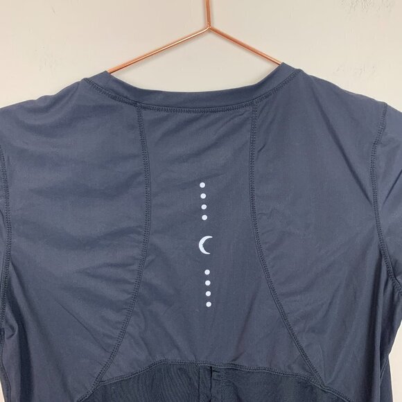 Zyia Black Short Sleeve Active Shirt - Size XS - Picture 5 of 7